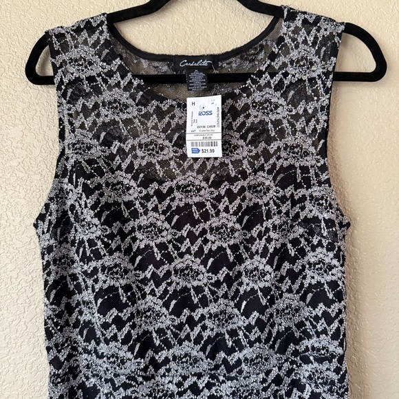 Candalite Black and Silver Formal Dress NWT - Picture 3 of 9